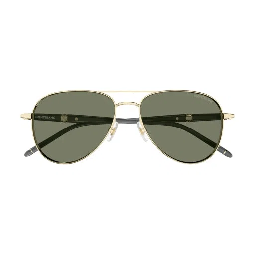 Montblanc MB0345S Sunglasses - Gold - view 8